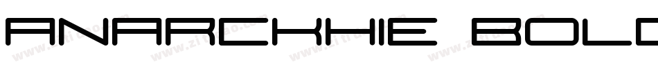Anarckhie Bold字体转换